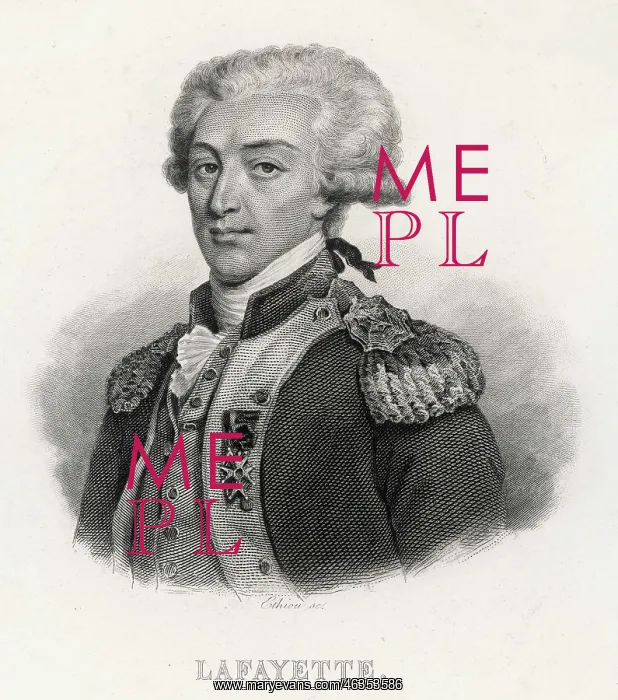 : LAFAYETTE. Marie Joseph Paul Yves Roch Gilbert du Motier de LAFAYETTE : LAFAYETTE. Marie Joseph Paul Yves Roch Gilbert du Motier de LAFAYETTE