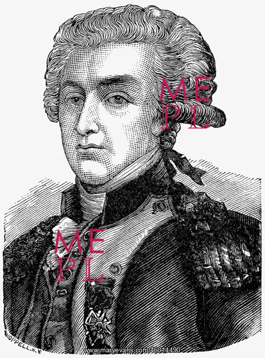 : Lafayette, Marie Joseph Motier, Marquis de, 6.9.1757 : Lafayette, Marie Joseph Motier, Marquis de, 6.9.1757