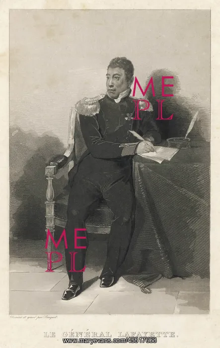 : LAFAYETTE, SEATED WRITING : LAFAYETTE, SEATED WRITING