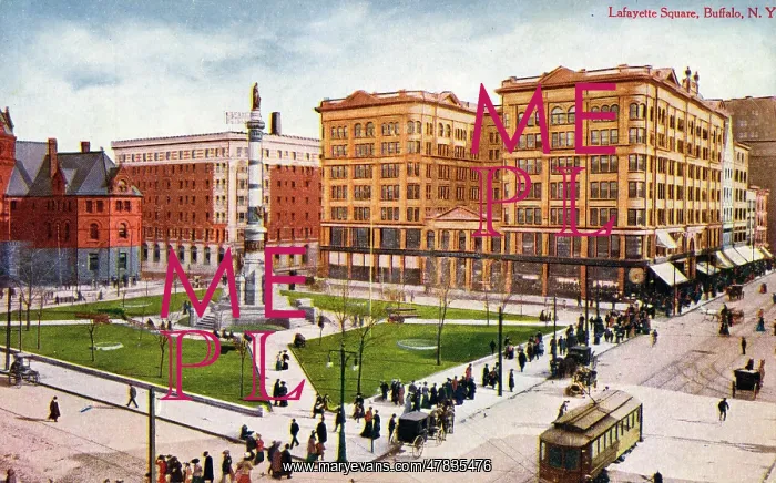  : Lafayette Square, Buffalo, NY State, USA