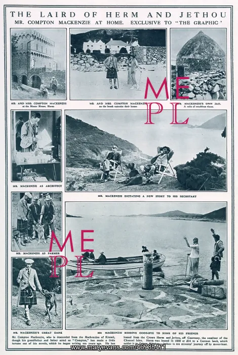 : The Laird of Herm & Jethou - Compton Mackenzie : The Laird of Herm & Jethou - Compton Mackenzie