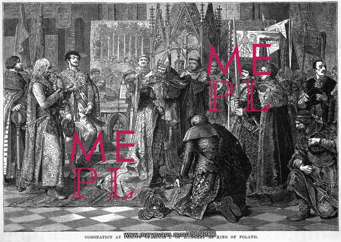 : LAJOS I CROWNED : LAJOS I CROWNED