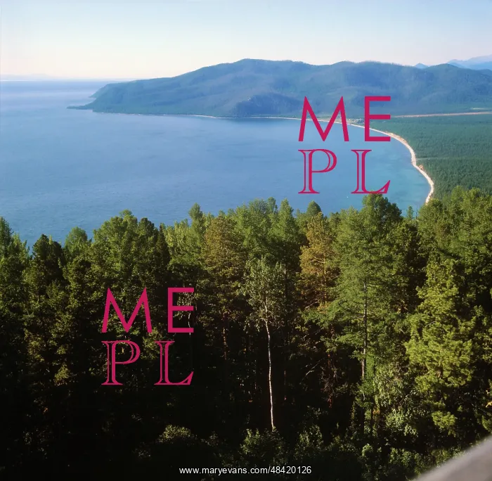 : Lake Baikal scenery, 1973 : Lake Baikal scenery, 1973