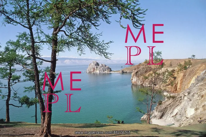 : Lake Baikal scenery, 1979 : Lake Baikal scenery, 1979