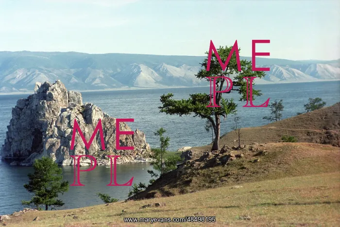 : Lake Baikal scenery, 1990 : Lake Baikal scenery, 1990