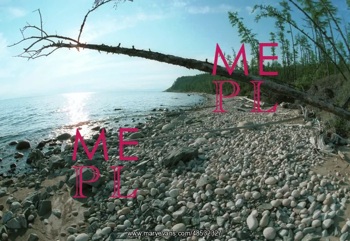 : Lake Baikal scenery, 1990 : Lake Baikal scenery, 1990
