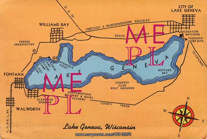 : Lake Geneva, Wisconsin, USA : Lake Geneva, Wisconsin, USA