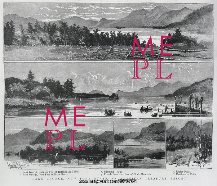: Lake George, New York State : Lake George, New York State