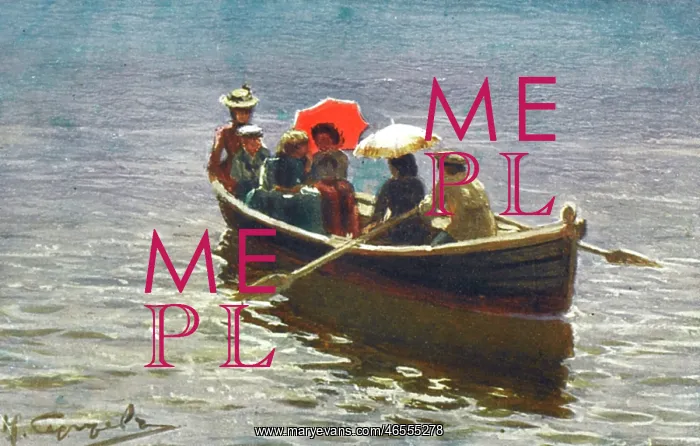 : On the Lake - Group take a little boat out for a spin : On the Lake - Group take a little boat out for a spin