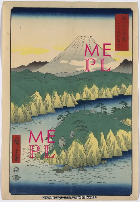: The lake in Hakone : The lake in Hakone