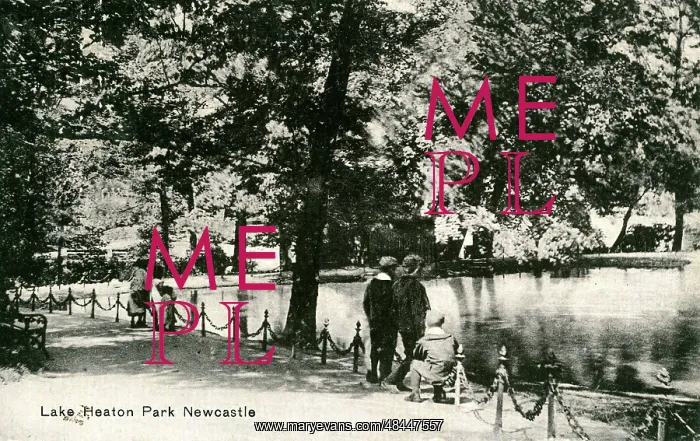 : The Lake, Heaton Park, County Durham : The Lake, Heaton Park, County Durham