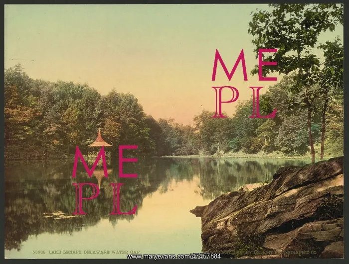 : Lake Lenape, Delaware Water Gap : Lake Lenape, Delaware Water Gap