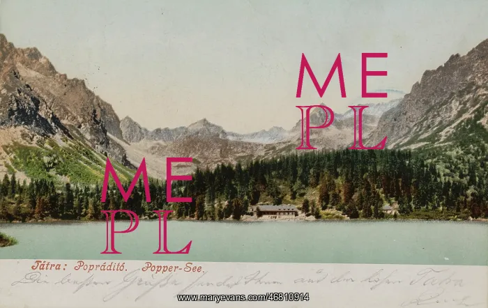 : Lake Popper in the Tatra Mountains : Lake Popper in the Tatra Mountains