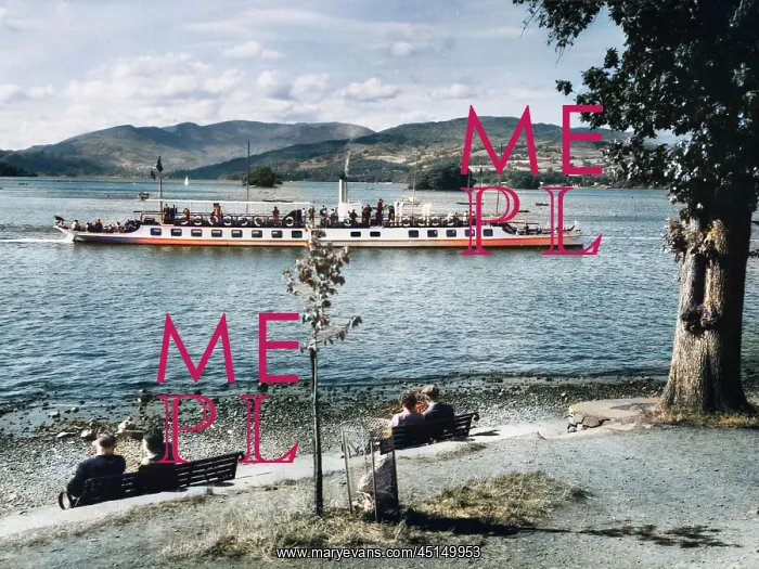 : LAKE WINDERMERE 1950S : LAKE WINDERMERE 1950S