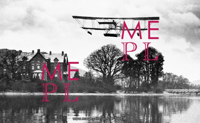  : Lake Windermere hydroplane early 1900s