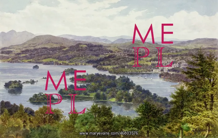 : Lake Windermere, Lake District, Cumbria : Lake Windermere, Lake District, Cumbria