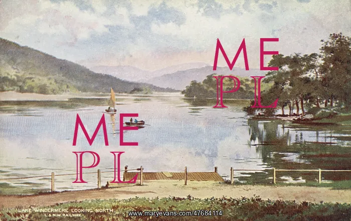  : Lake Windermere, looking north, Lake District, Cumbria