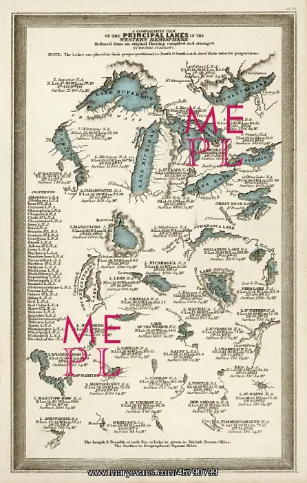 : LAKES OF WEST HEMISPHERE : LAKES OF WEST HEMISPHERE