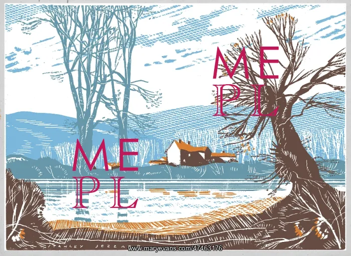 : Lakeside Reflections, farm by lake : Lakeside Reflections, farm by lake