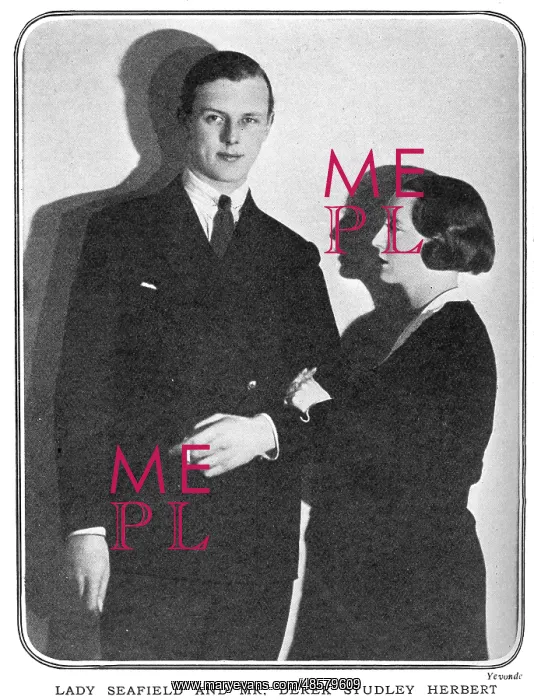 : Laldy Seafield and Mr Derek Studley Herbert : Laldy Seafield and Mr Derek Studley Herbert