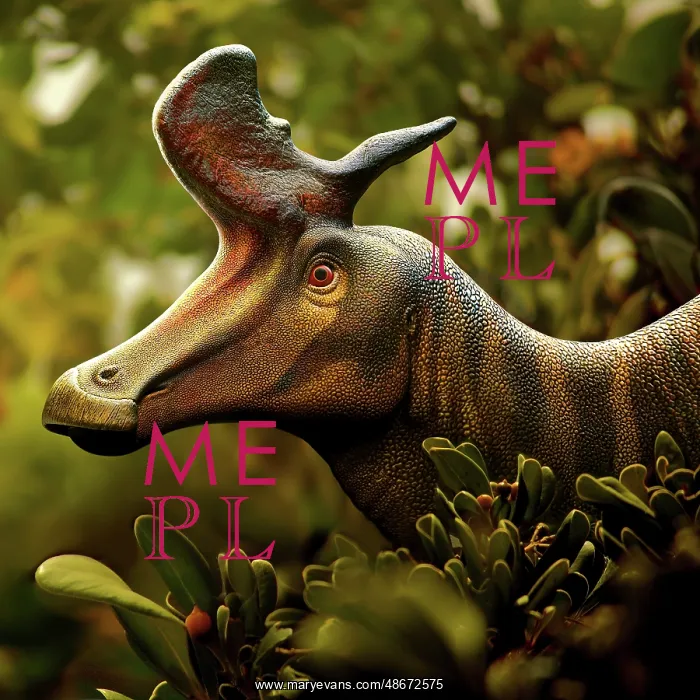 : Lambeosaurus portrait : Lambeosaurus portrait