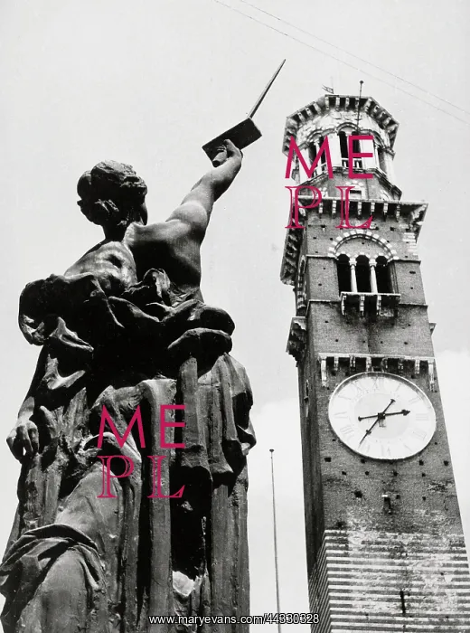 : Italy. The Lamberti Tower in Verona : Italy. The Lamberti Tower in Verona