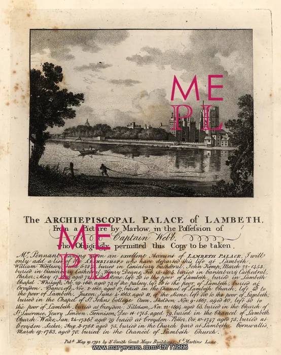 : Lambeth Palace, London : Lambeth Palace, London