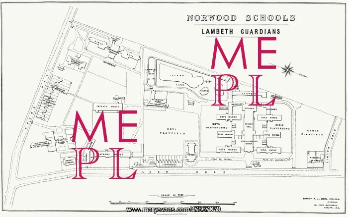 : Lambeth Schools, West Norwood Plan : Lambeth Schools, West Norwood Plan