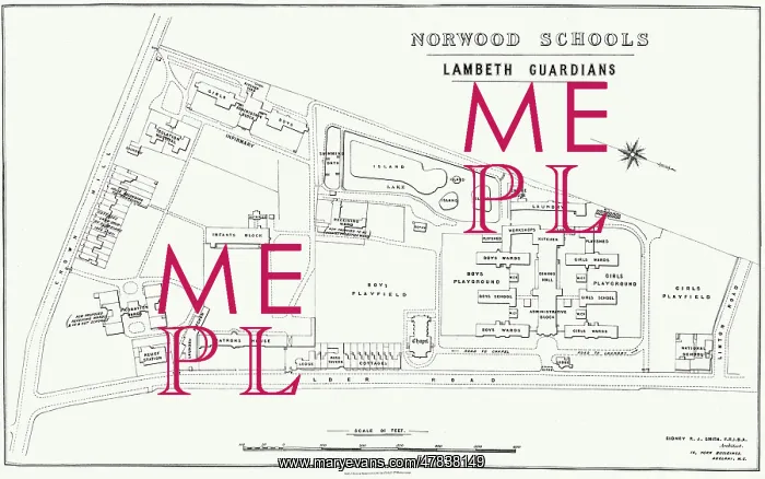  : Lambeth Schools, West Norwood Plan