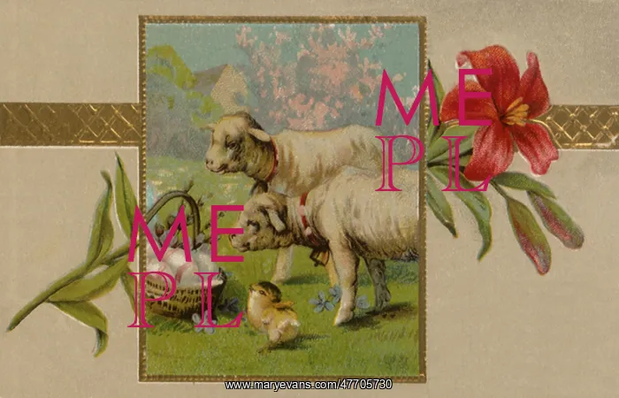  : Lambs, Chick, and Eggs