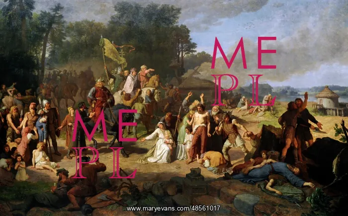 : The Lamentable Apostolic Mission, 1866, by Wojciech Gerson ( : The Lamentable Apostolic Mission, 1866, by Wojciech Gerson (