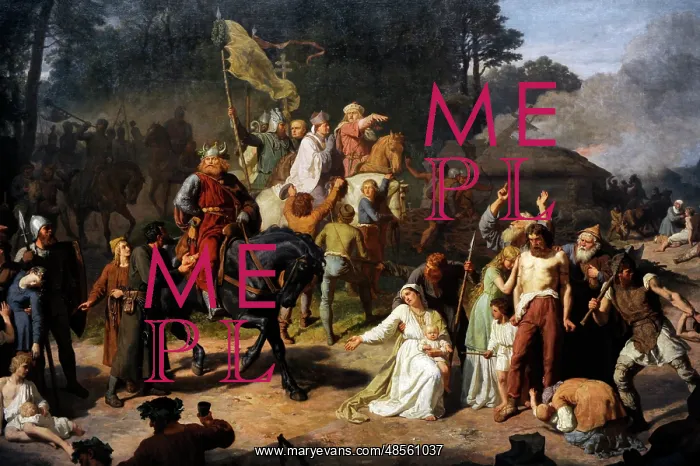: The Lamentable Apostolic Mission, 1866, by Wojciech Gerson ( : The Lamentable Apostolic Mission, 1866, by Wojciech Gerson (