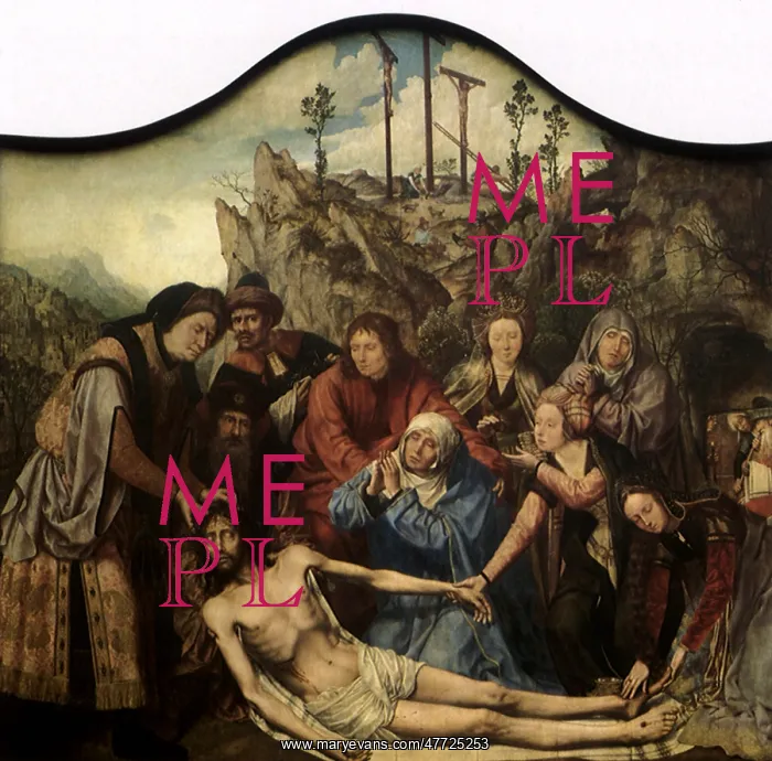 : Lamentation Altarpiece, by Quentin Massys : Lamentation Altarpiece, by Quentin Massys
