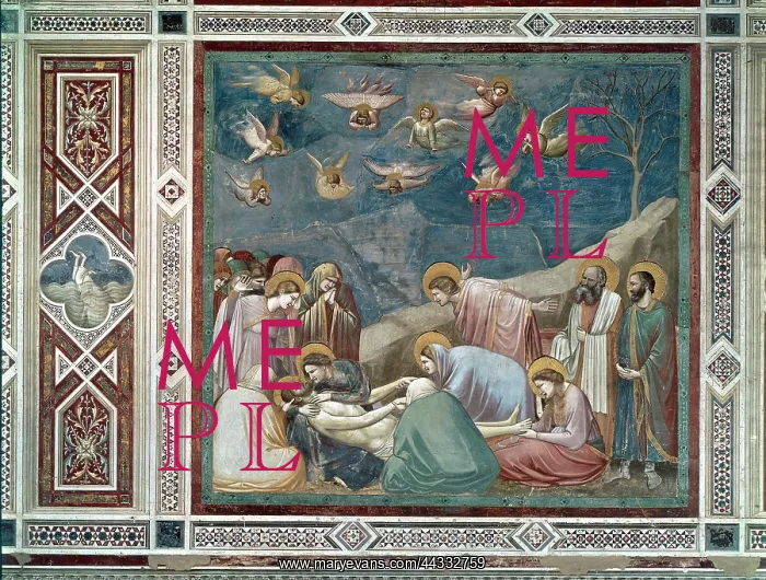 : Lamentation for the Dead Christ, by Giotto : Lamentation for the Dead Christ, by Giotto
