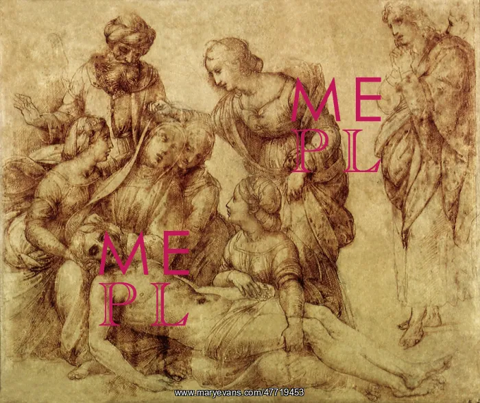 : Lamentation, by Raphael : Lamentation, by Raphael