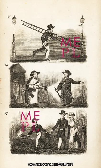 : The Lamplighter, Watchman and Link-boy : The Lamplighter, Watchman and Link-boy