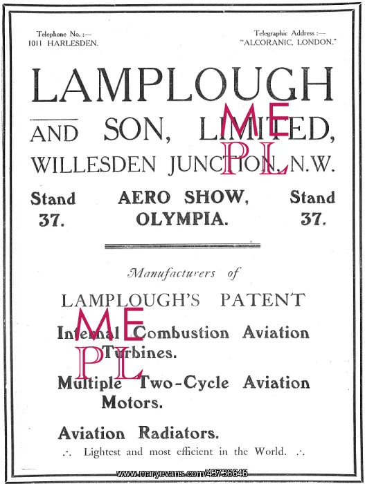 : Lamplough & Son Ltd Manufacturers : Lamplough & Son Ltd Manufacturers