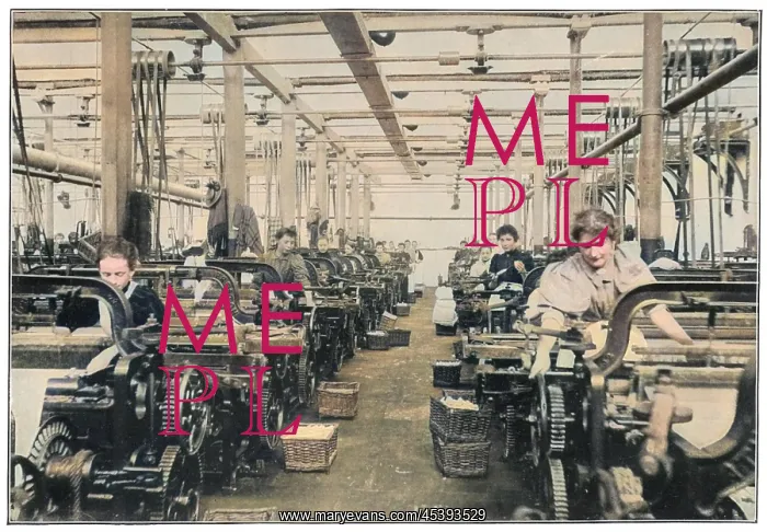 : Lancashire Cotton Mill 1897 : Lancashire Cotton Mill 1897