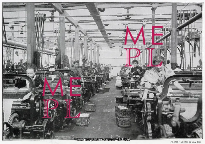 : Lancashire Cotton Mill 1897 : Lancashire Cotton Mill 1897