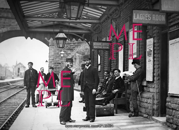 : A Lancashire and Yorkshire Railway station : A Lancashire and Yorkshire Railway station