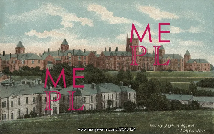 : Lancaster County Asylum, Quernmore Road, Lancaster : Lancaster County Asylum, Quernmore Road, Lancaster