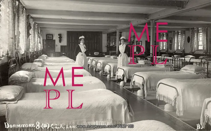 : Lancaster County Lunatic Asylum - Patients Dormitory : Lancaster County Lunatic Asylum - Patients Dormitory