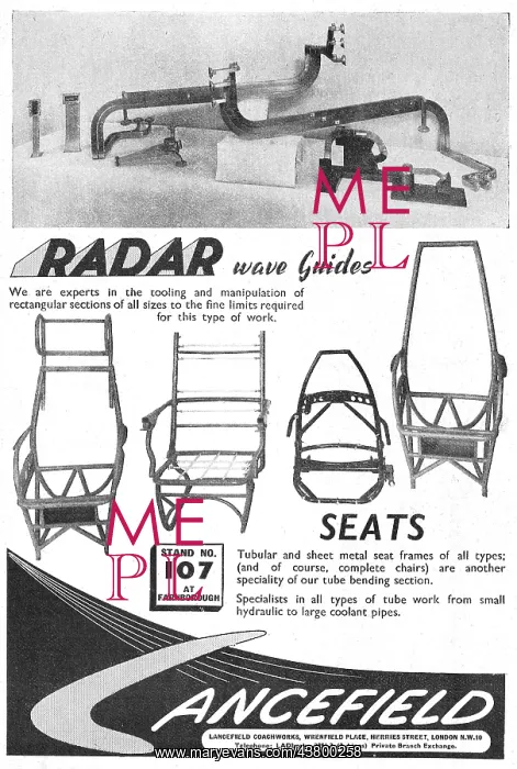  : Lancefield Aircraft Sheet Metalwork, & Tubular Assemblies