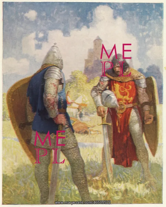 : Lancelot and Tarquin : Lancelot and Tarquin