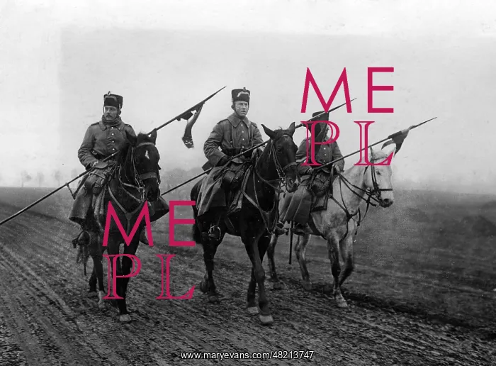 : Lancer patrol in Russia, 1915 : Lancer patrol in Russia, 1915