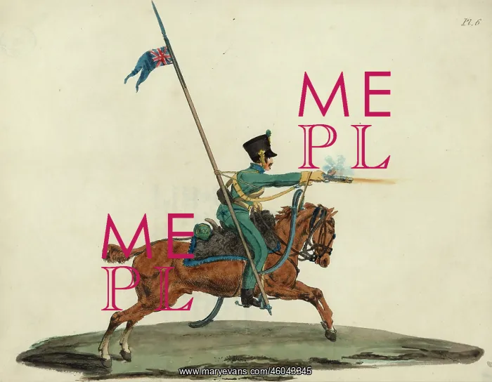 : Lancers Corps - Horseback - British Army : Lancers Corps - Horseback - British Army