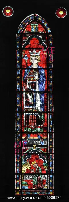 : Lancet window, North Rose window, Chartres cathedral, France : Lancet window, North Rose window, Chartres cathedral, France