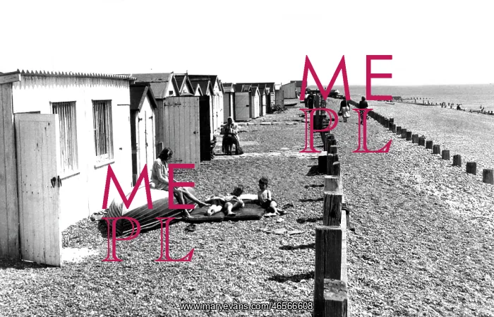  : Lancing, Golden Sands Beach Bungalows c1955