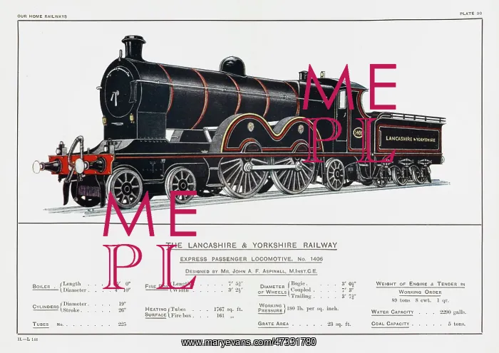 : Lancs + Yorks Loco 1406 : Lancs + Yorks Loco 1406