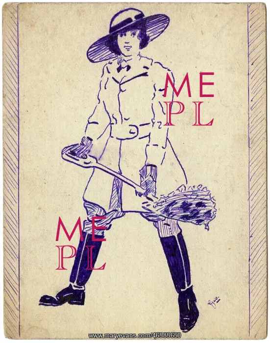 : Land Girl by George Ranstead : Land Girl by George Ranstead